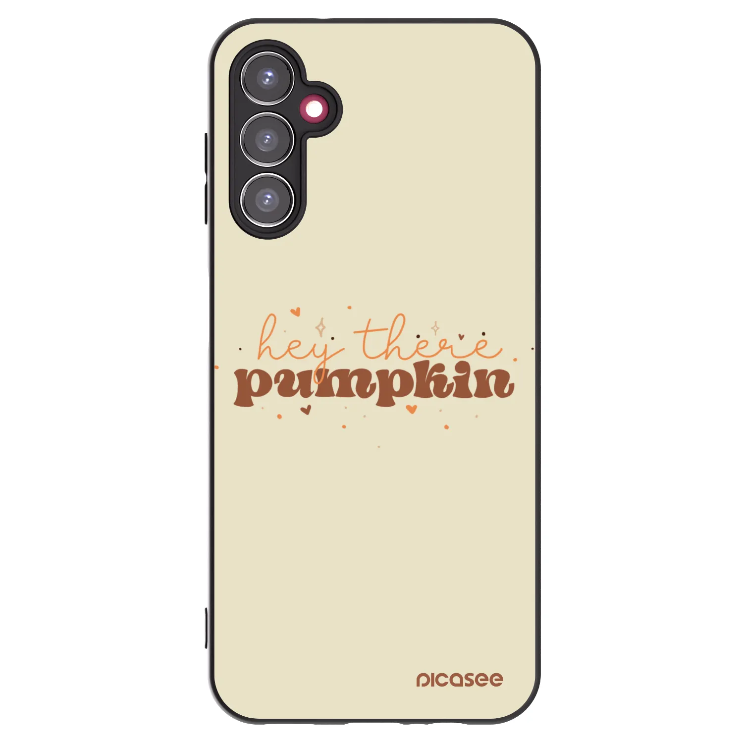 Picasee silikonový černý obal pro Samsung Galaxy A14 4G A145R - Hey there pumpkin