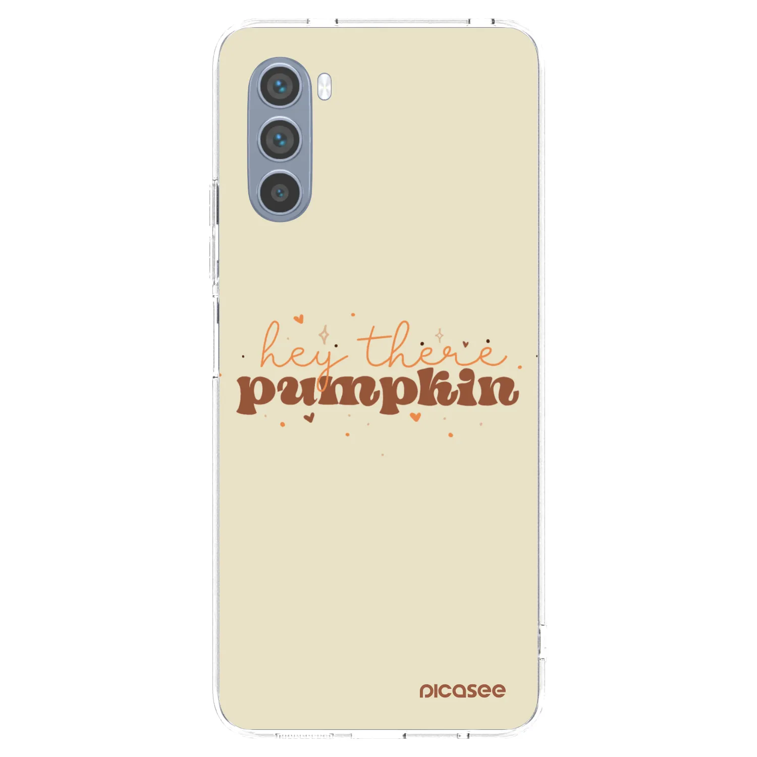 Picasee silikonový průhledný obal pro Motorola Moto G62 - Hey there pumpkin