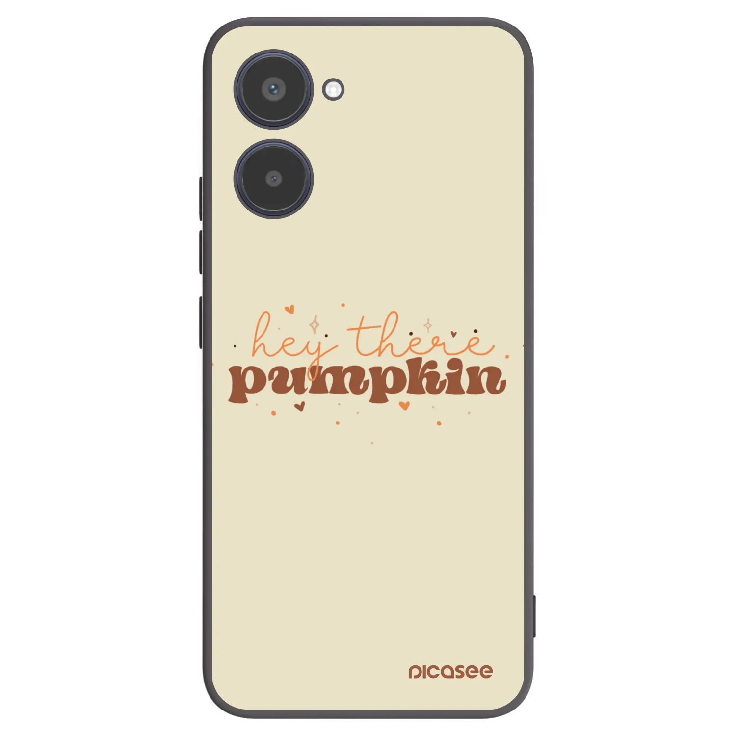 Picasee silikonový černý obal pro Realme 10 4G - Hey there pumpkin