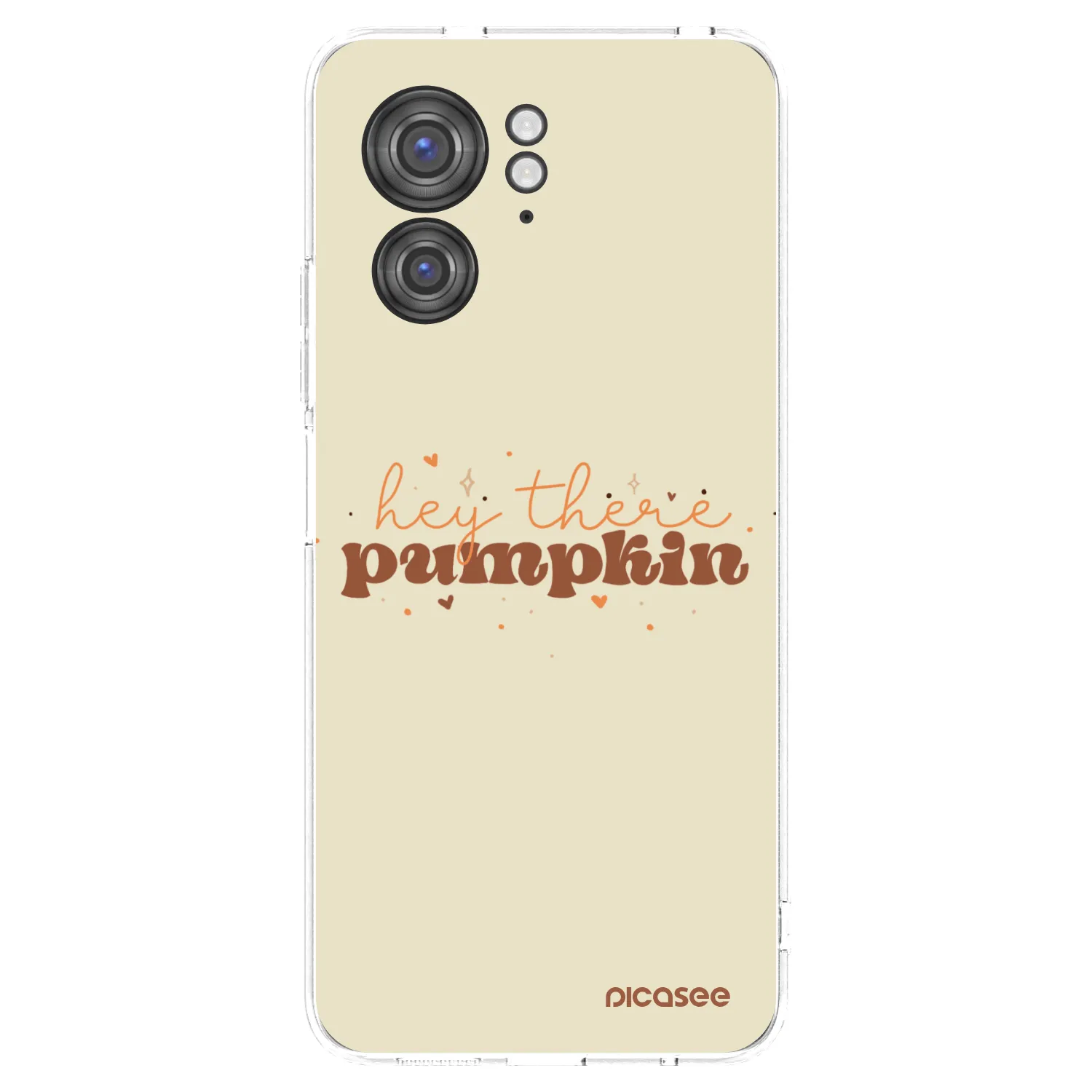 Picasee silikonový průhledný obal pro Motorola Edge 40 - Hey there pumpkin