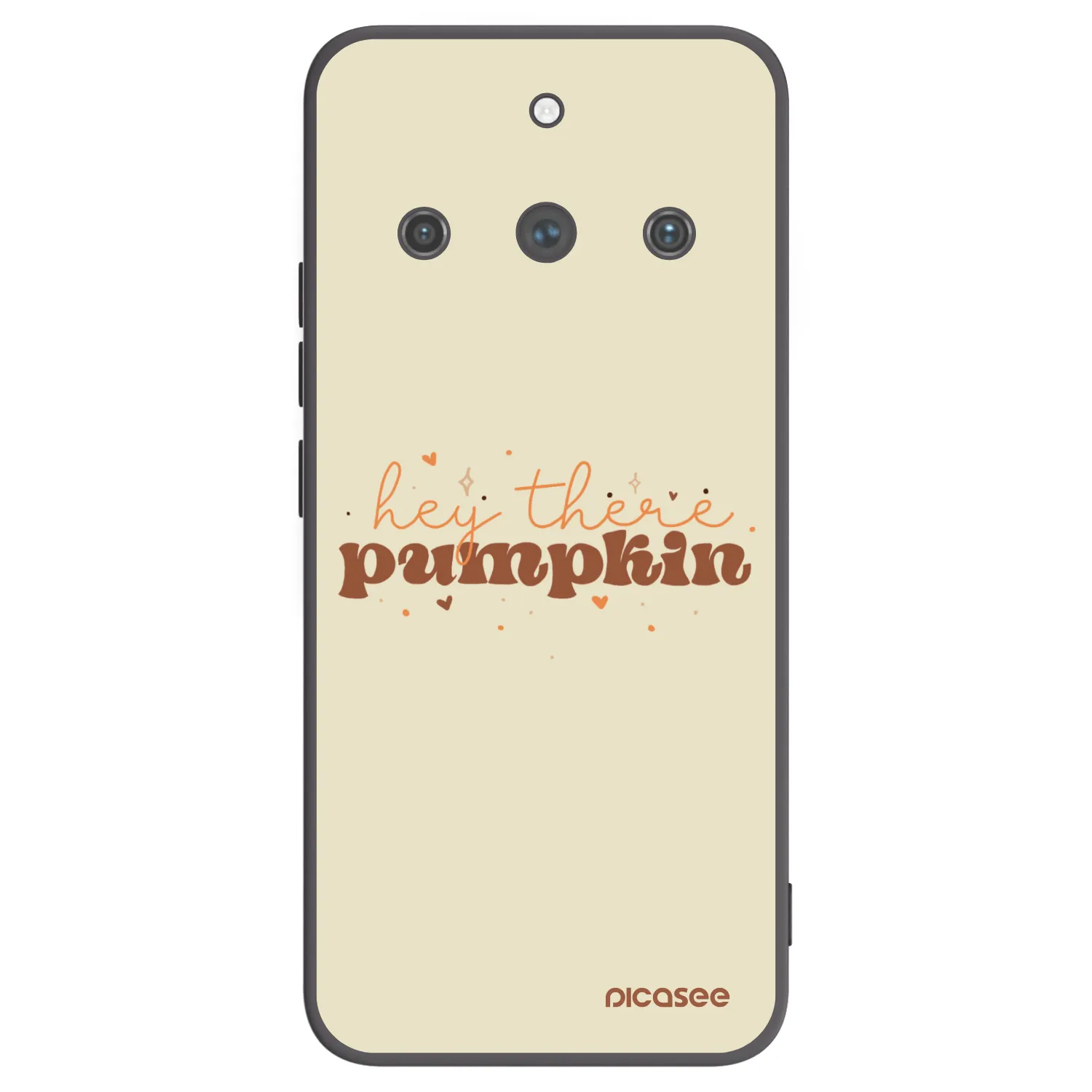 Picasee silikonový černý obal pro Realme 11 Pro+ - Hey there pumpkin