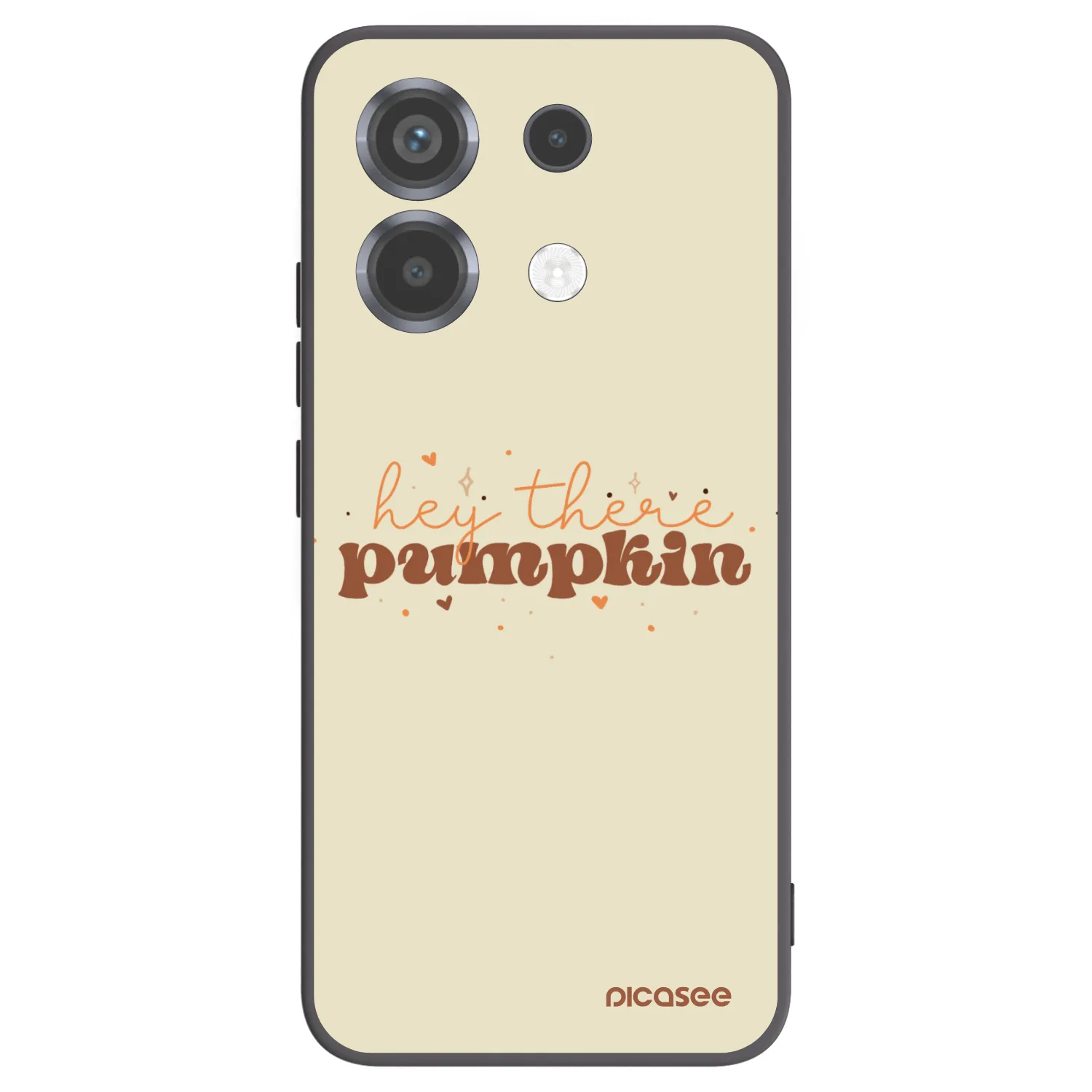 Picasee silikonový černý obal pro Xiaomi Poco X6 - Hey there pumpkin