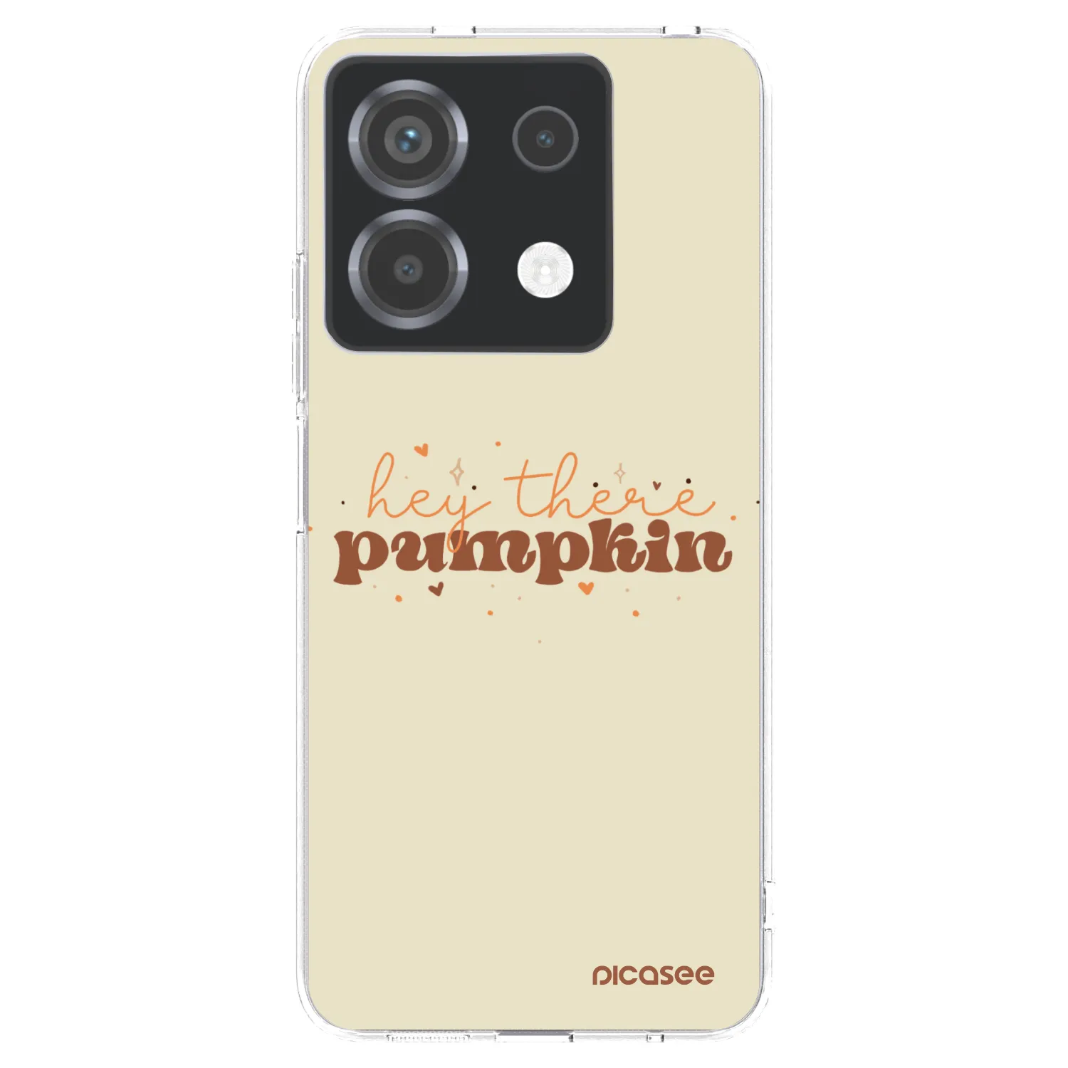 Picasee silikonový průhledný obal pro Xiaomi Poco X6 - Hey there pumpkin
