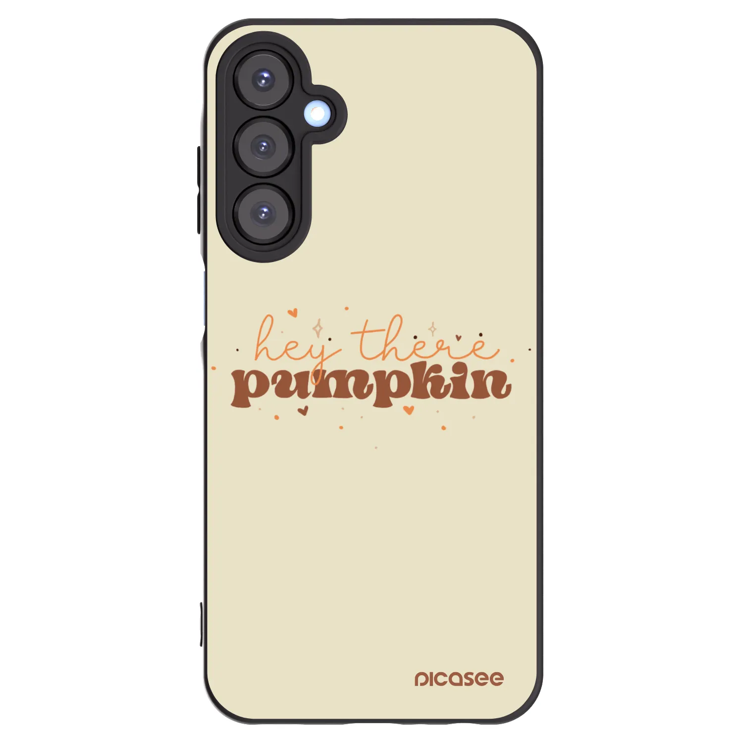 Picasee silikonový černý obal pro Samsung Galaxy A25 A256B 5G - Hey there pumpkin