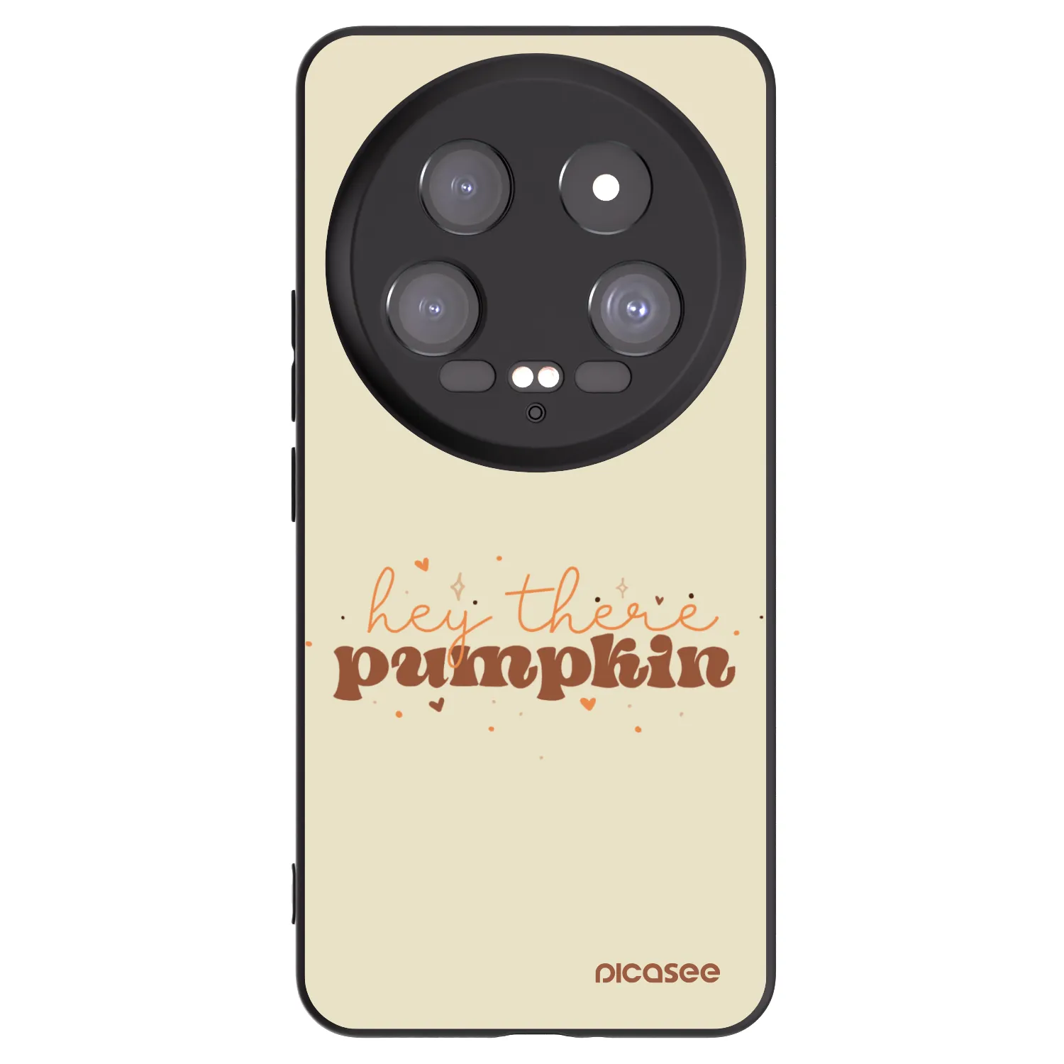 Picasee silikonový černý obal pro Xiaomi 14 Ultra - Hey there pumpkin