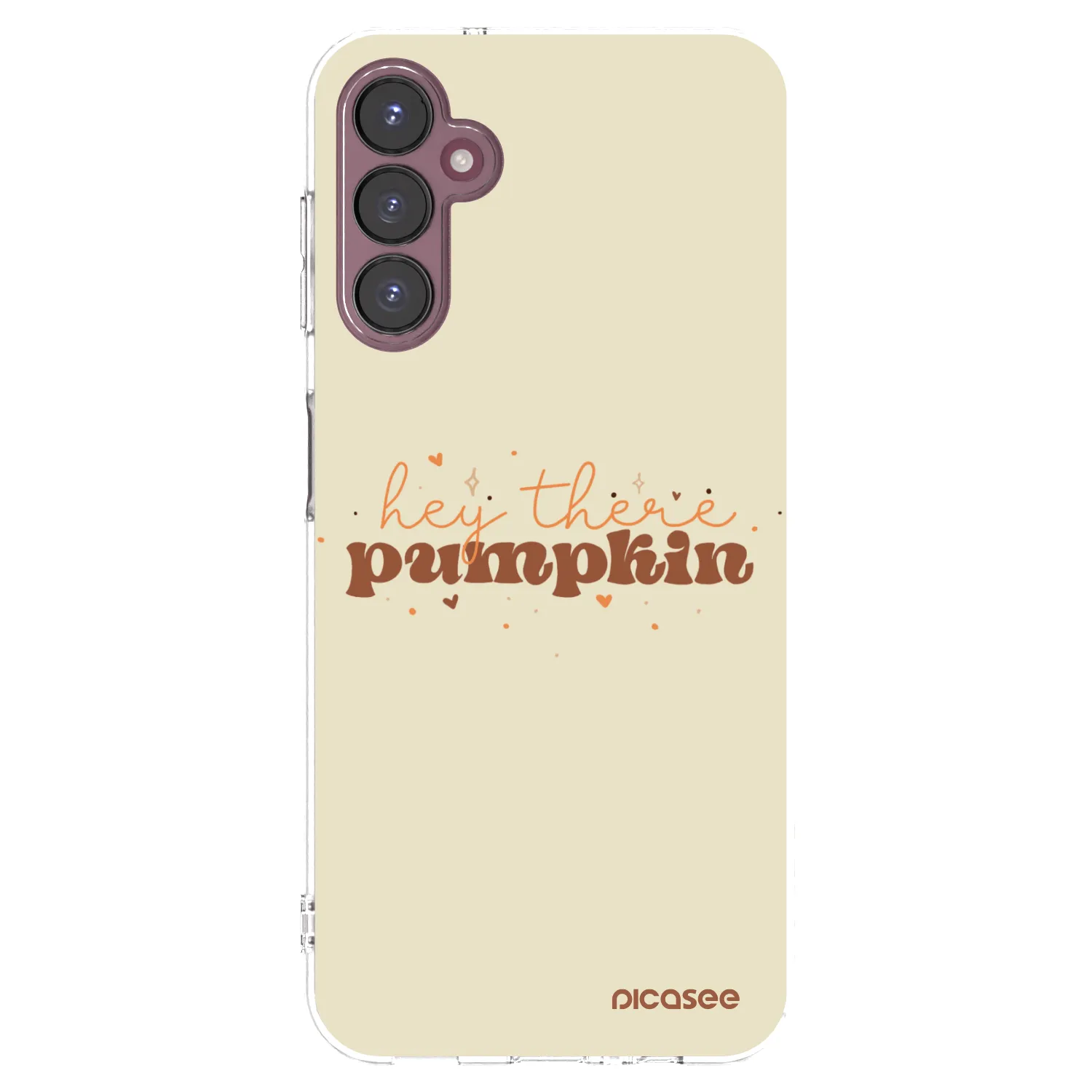 Picasee silikonový průhledný obal pro Samsung Galaxy A05s A057G - Hey there pumpkin