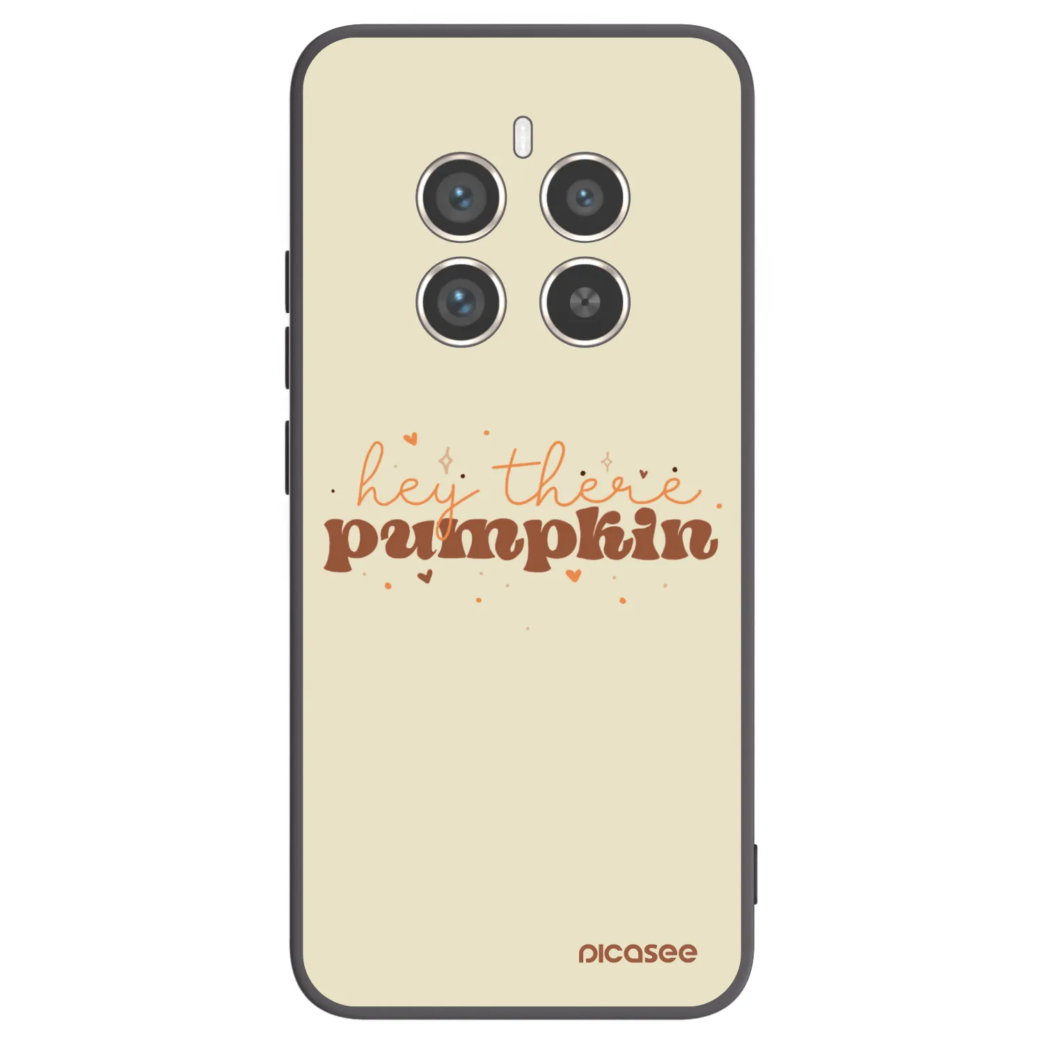 Picasee silikonový černý obal pro Realme 12 Pro 5G - Hey there pumpkin