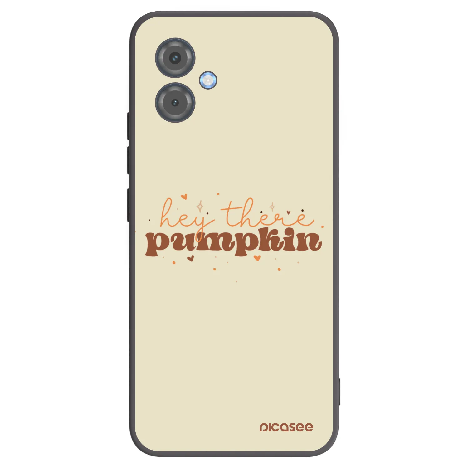 Picasee silikonový černý obal pro Motorola Moto G14 - Hey there pumpkin