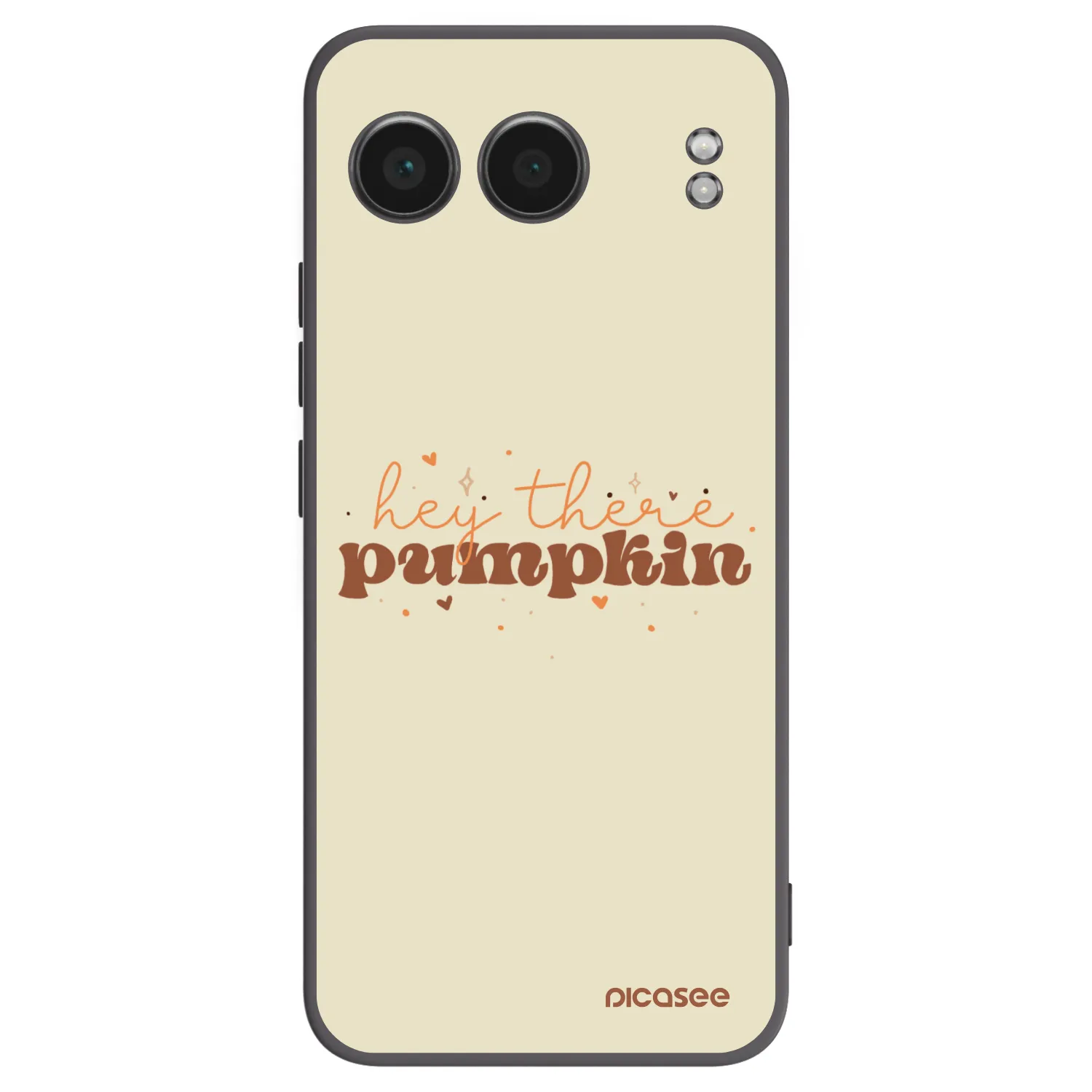 Picasee silikonový černý obal pro OnePlus Nord 4 - Hey there pumpkin