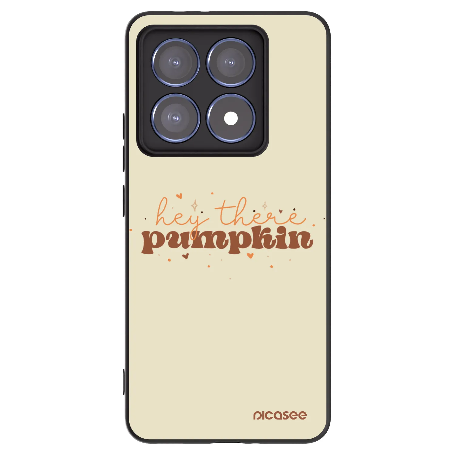 Picasee silikonový černý obal pro Xiaomi 14T Pro - Hey there pumpkin