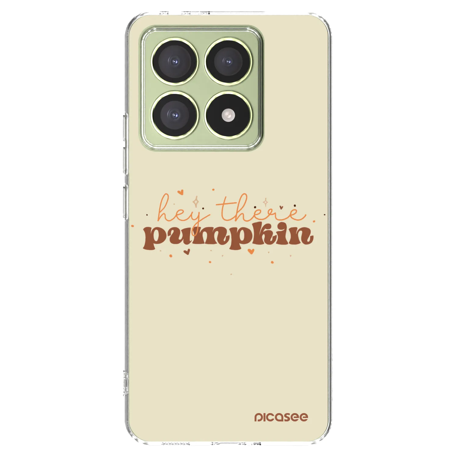 Picasee silikonový průhledný obal pro Xiaomi 14T - Hey there pumpkin