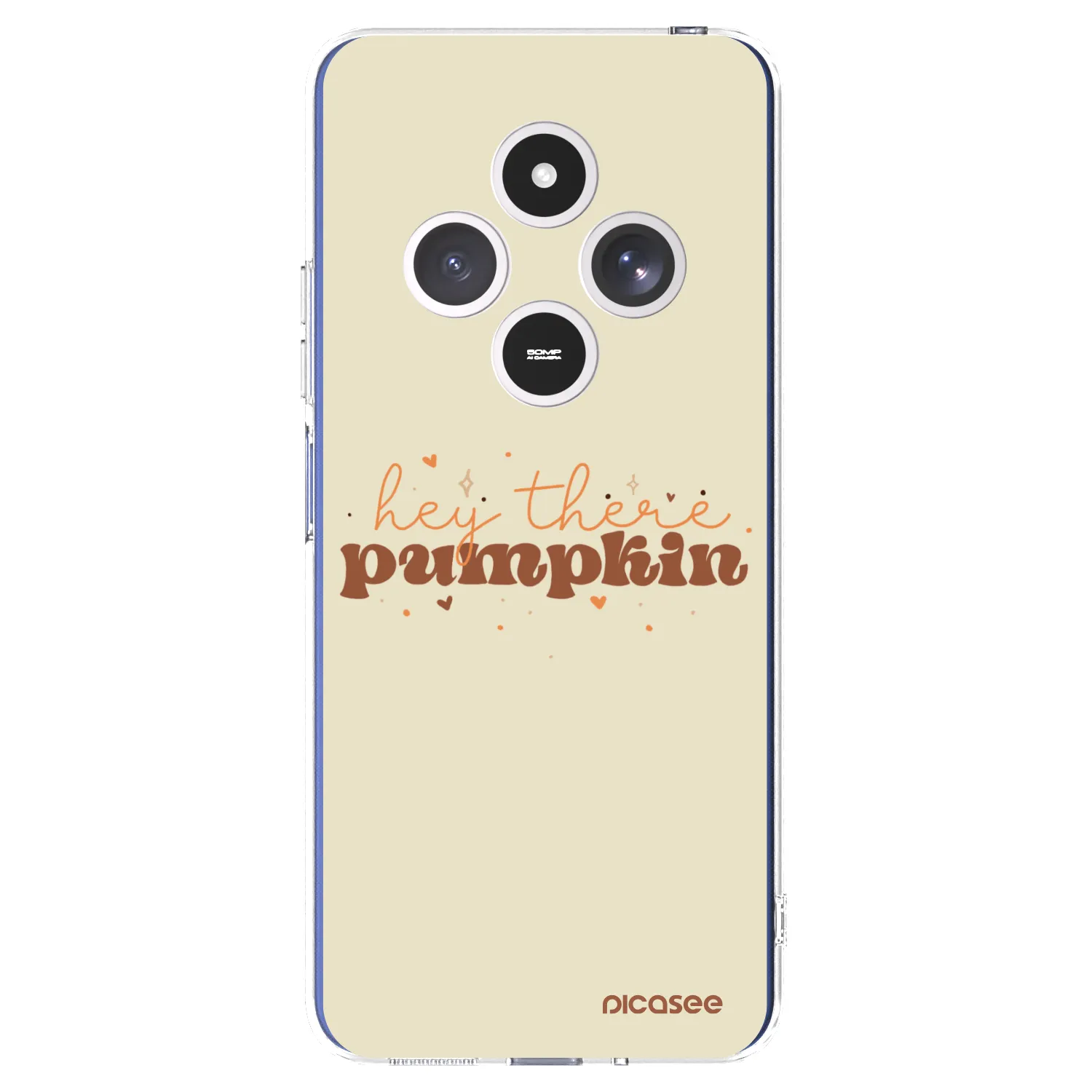 Picasee silikonový průhledný obal pro Xiaomi Redmi 14C - Hey there pumpkin