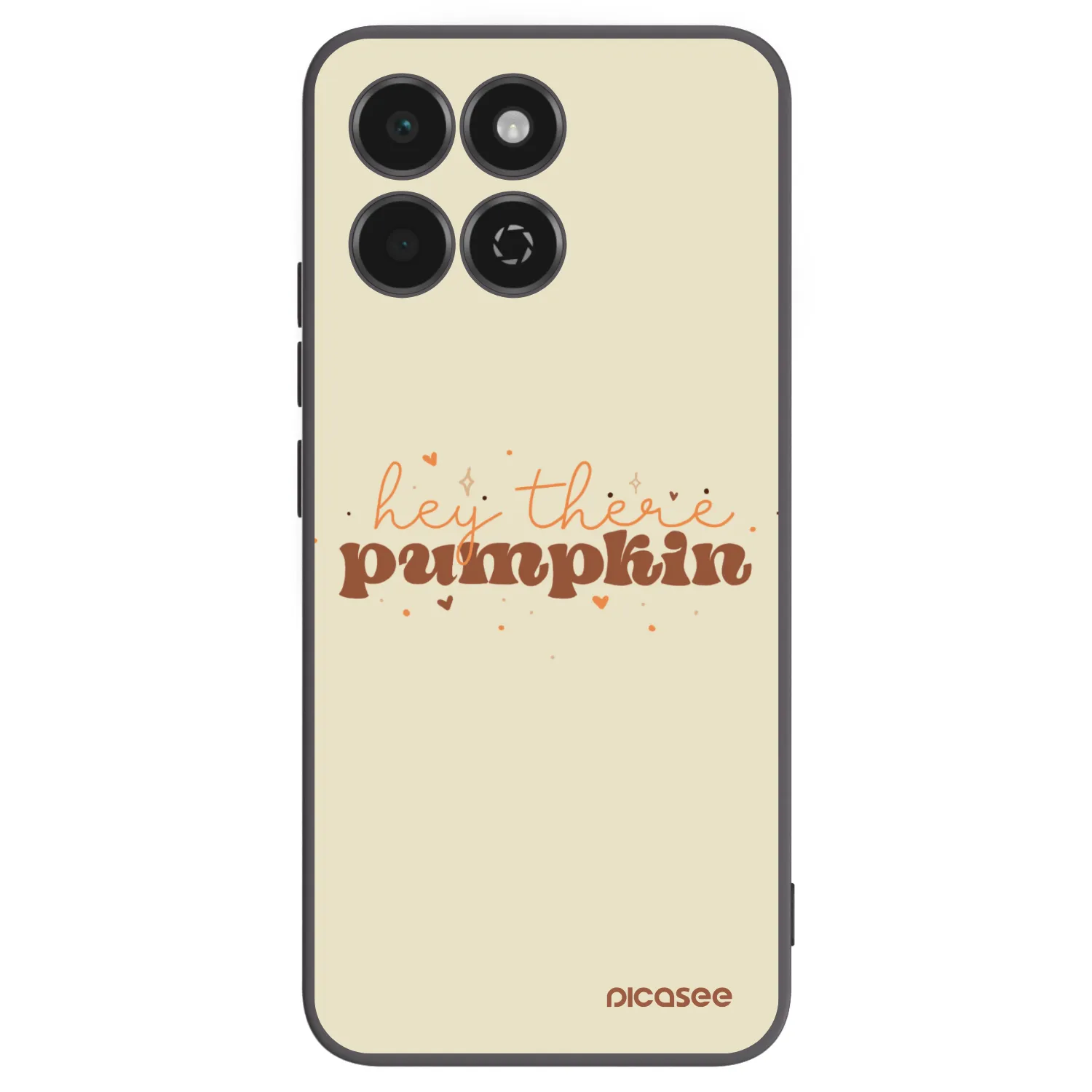 Picasee silikonový černý obal pro Honor 200 Smart 5G - Hey there pumpkin