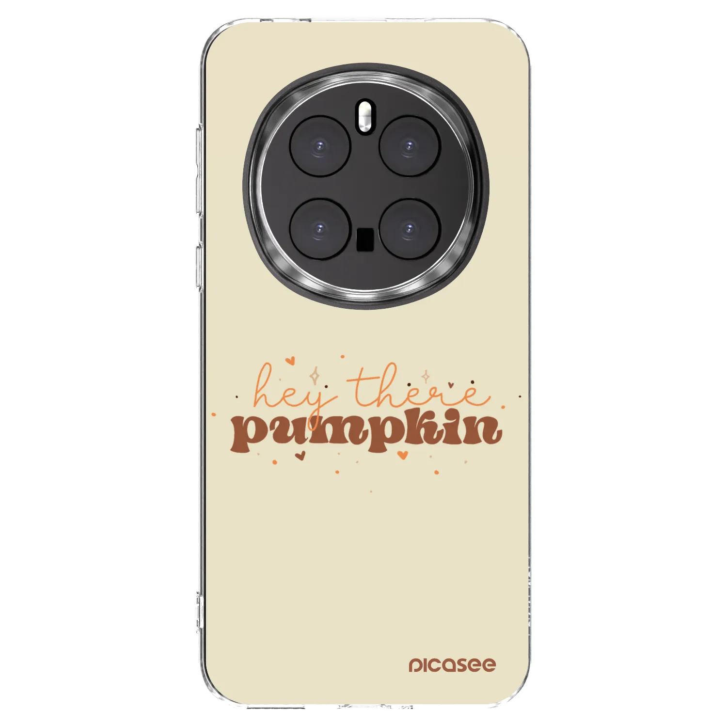 Picasee silikonový průhledný obal pro Honor Magic7 Pro 5G - Hey there pumpkin