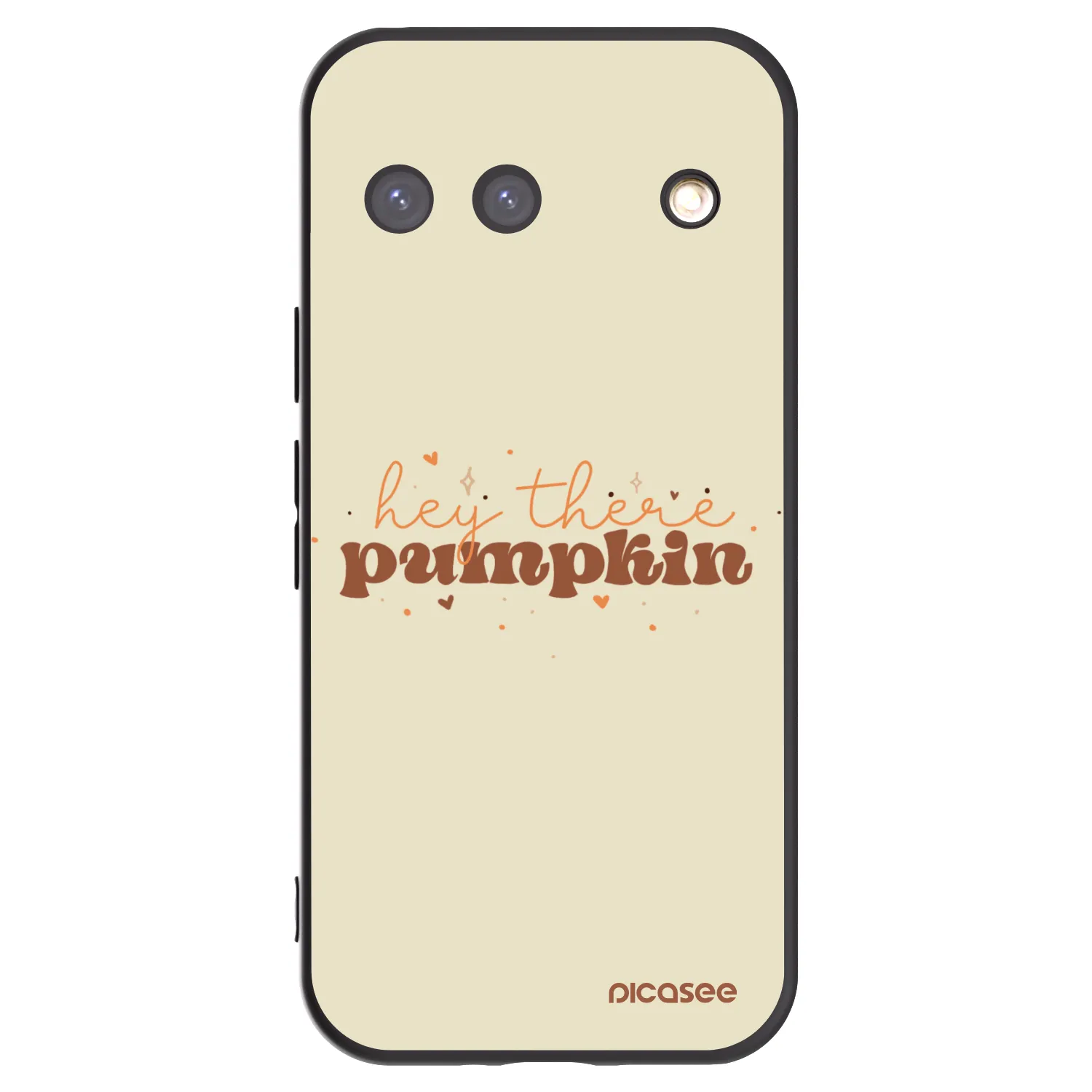 Picasee silikonový černý obal pro Google Pixel 9 - Hey there pumpkin
