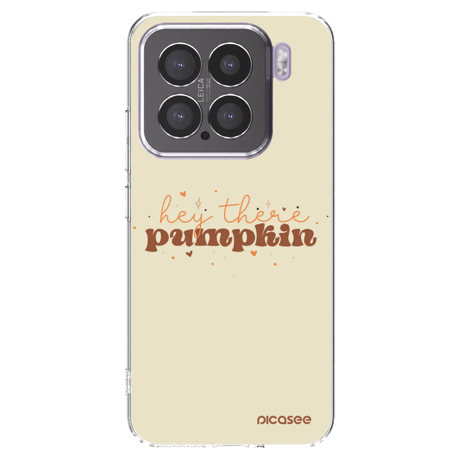 Picasee silikonový průhledný obal pro Xiaomi 15 - Hey there pumpkin