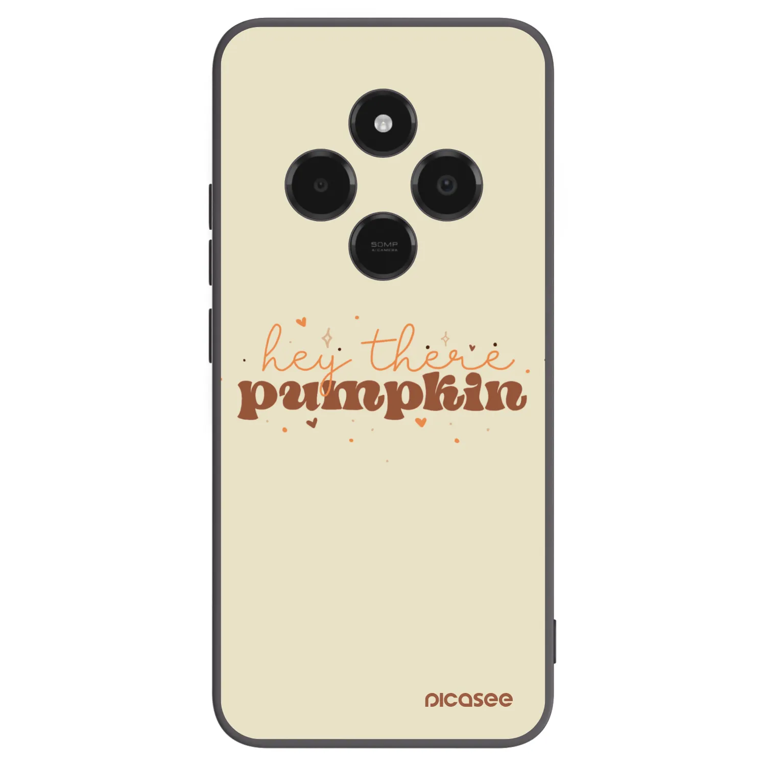 Picasee silikonový černý obal pro Xiaomi Poco C75 - Hey there pumpkin