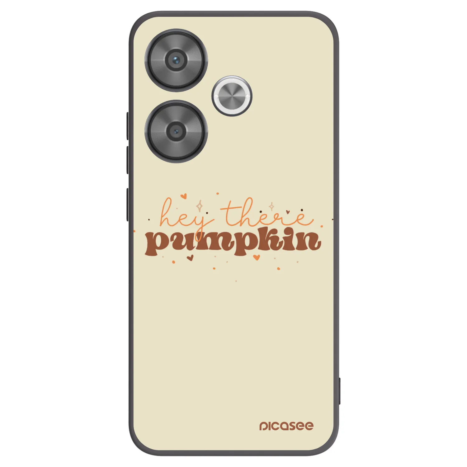 Picasee silikonový černý obal pro Xiaomi Poco F6 - Hey there pumpkin