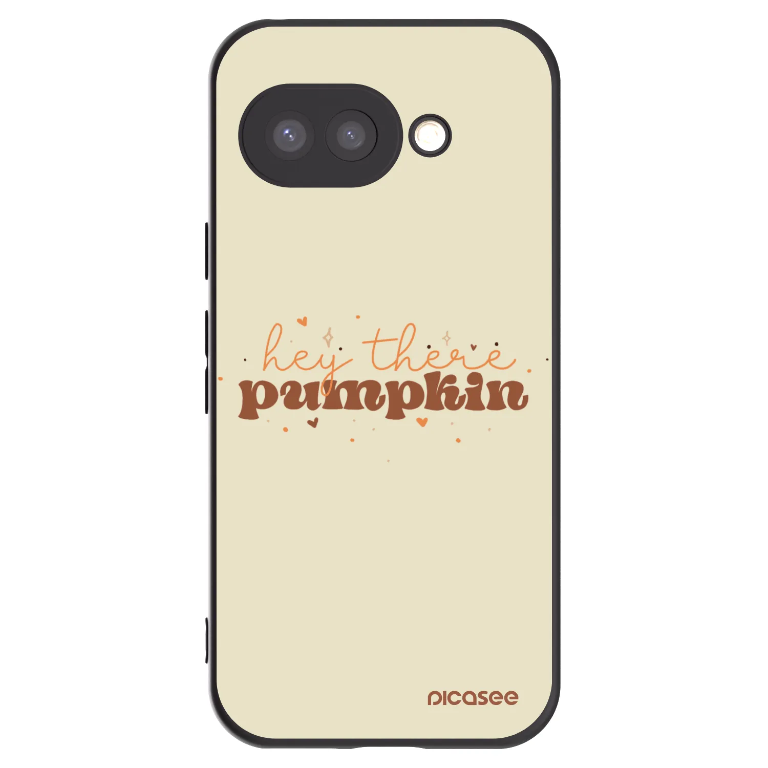 Picasee silikonový černý obal pro Google Pixel 9a - Hey there pumpkin