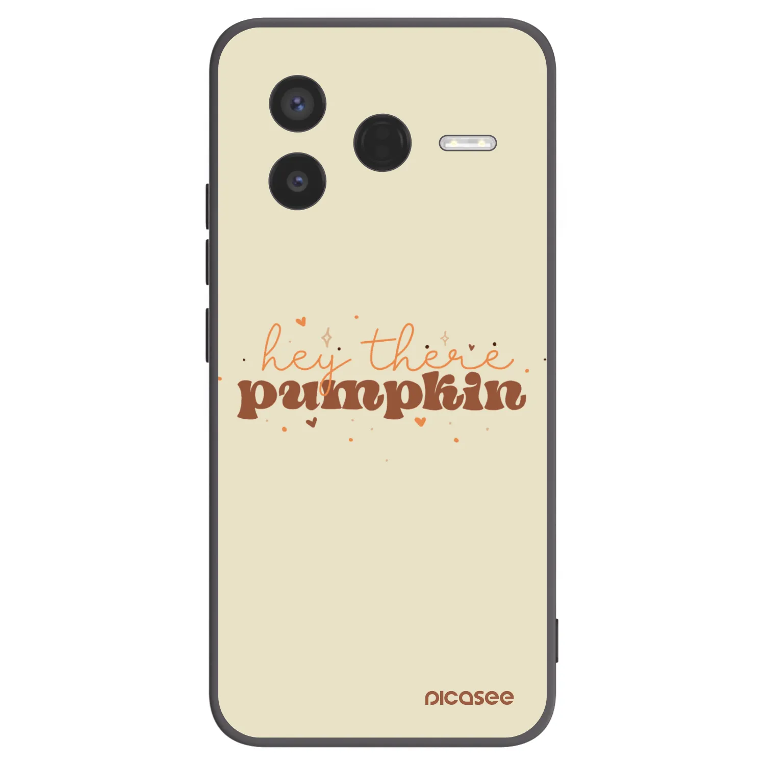 Picasee silikonový černý obal pro Xiaomi Poco F7 Pro 5G - Hey there pumpkin
