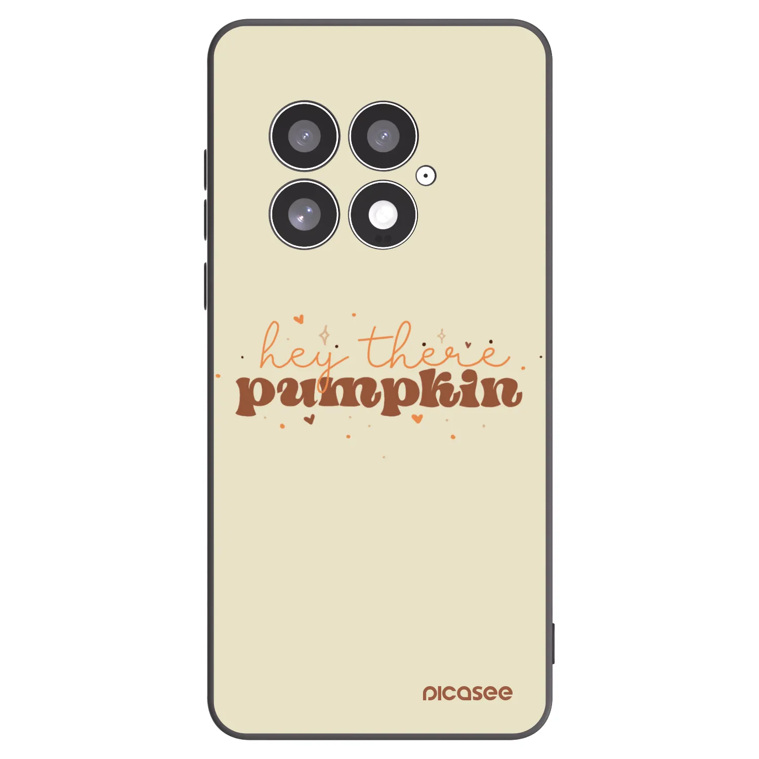 Picasee silikonový černý obal pro OnePlus 13 5G - Hey there pumpkin