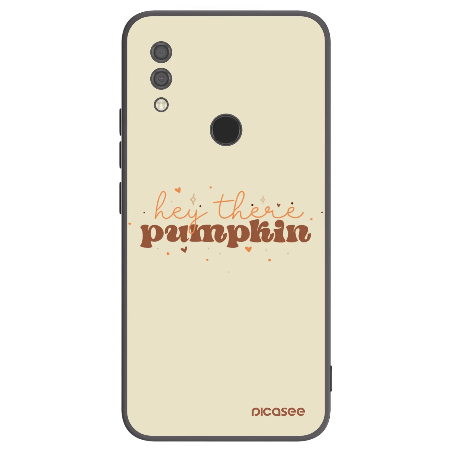 Picasee silikonový černý obal pro Xiaomi Redmi 7 - Hey there pumpkin
