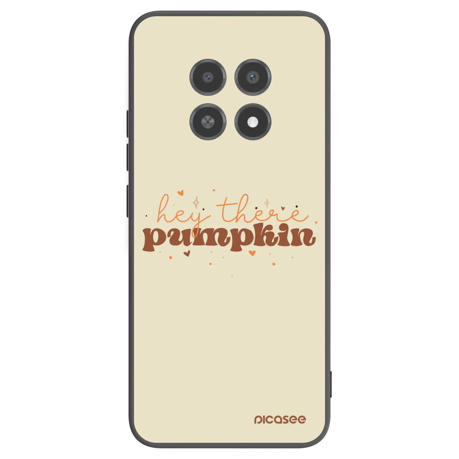 Picasee silikonový černý obal pro Realme 12X - Hey there pumpkin