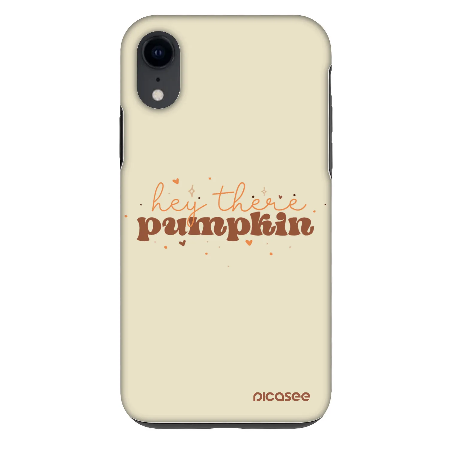 Picasee Fashion Case pro Apple iPhone XR - Hey there pumpkin