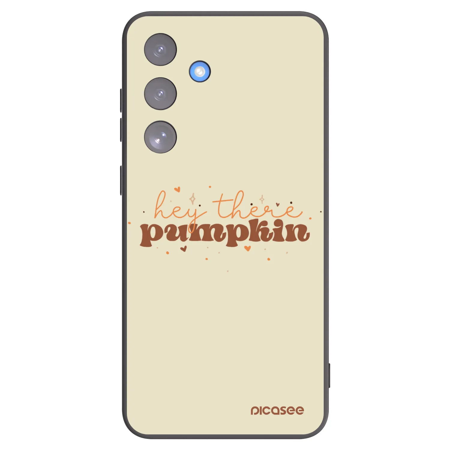 Picasee silikonový černý obal pro Samsung Galaxy S25 FE 5G - Hey there pumpkin