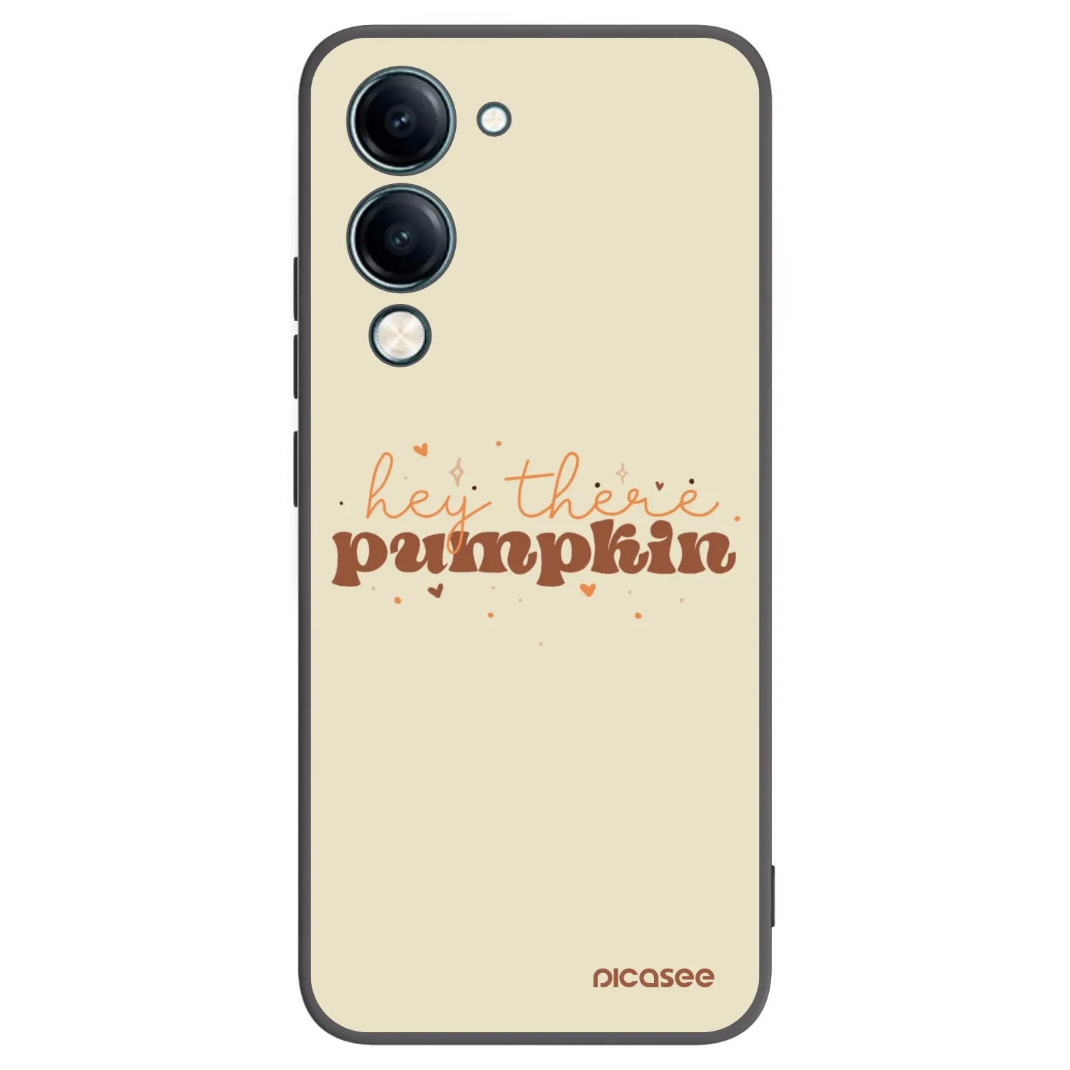 Picasee silikonový černý obal pro Vivo Y29s 5G - Hey there pumpkin