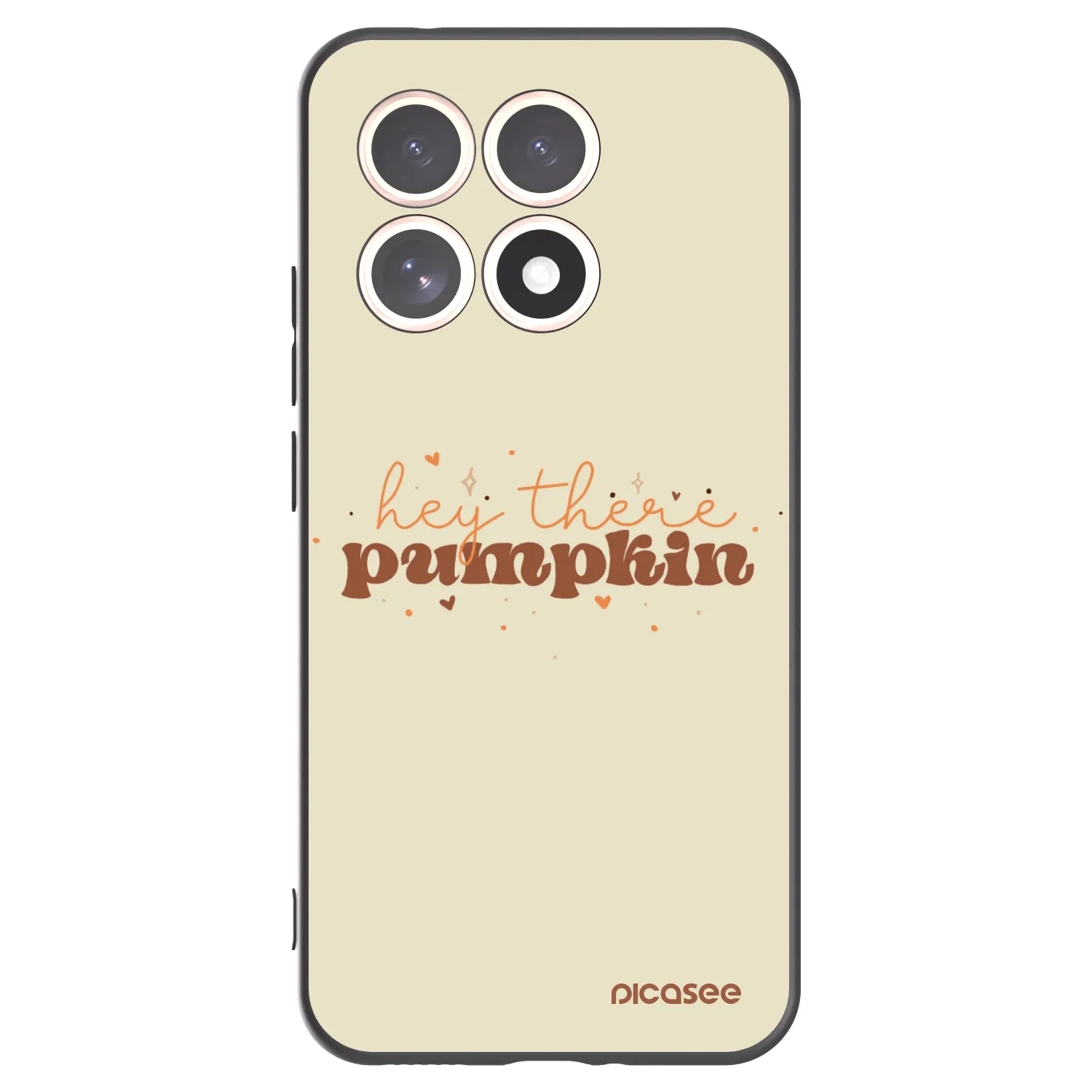 Picasee silikonový černý obal pro Xiaomi 15T - Hey there pumpkin