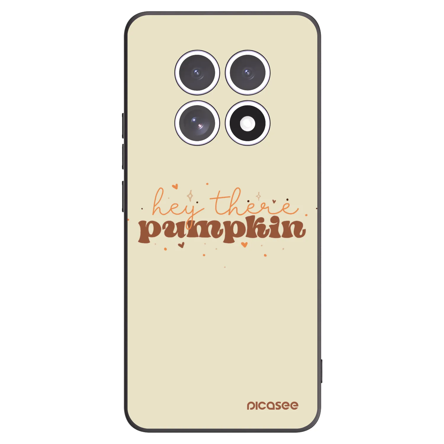 Picasee silikonový černý obal pro Xiaomi Redmi Note 15 4G - Hey there pumpkin