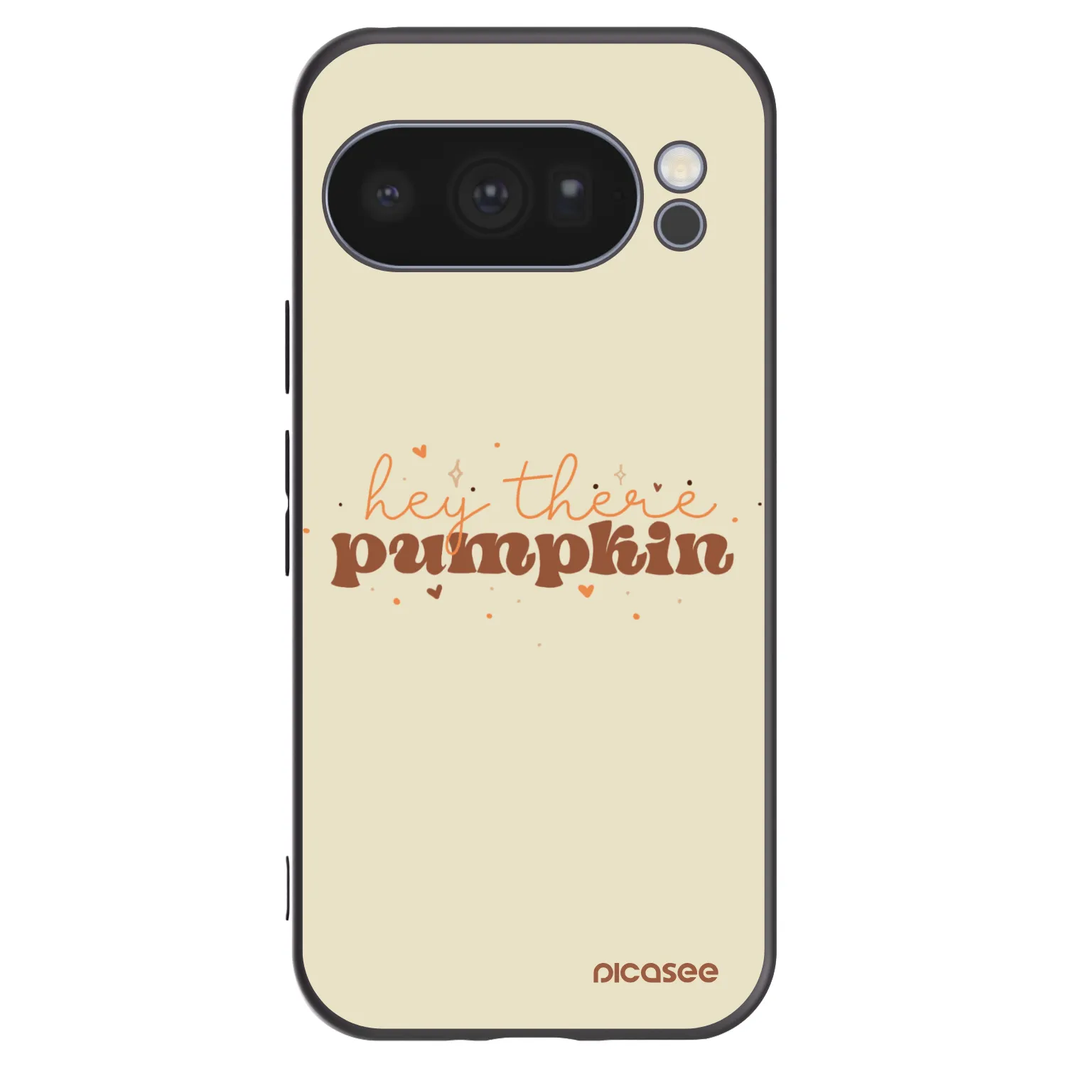 Picasee silikonový černý obal pro Google Pixel 10 Pro - Hey there pumpkin