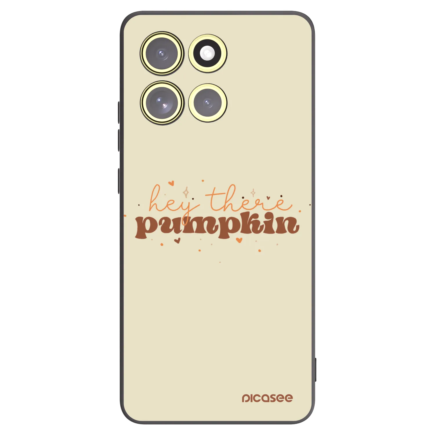 Picasee silikonový černý obal pro Motorola Moto G86 Power 5G - Hey there pumpkin
