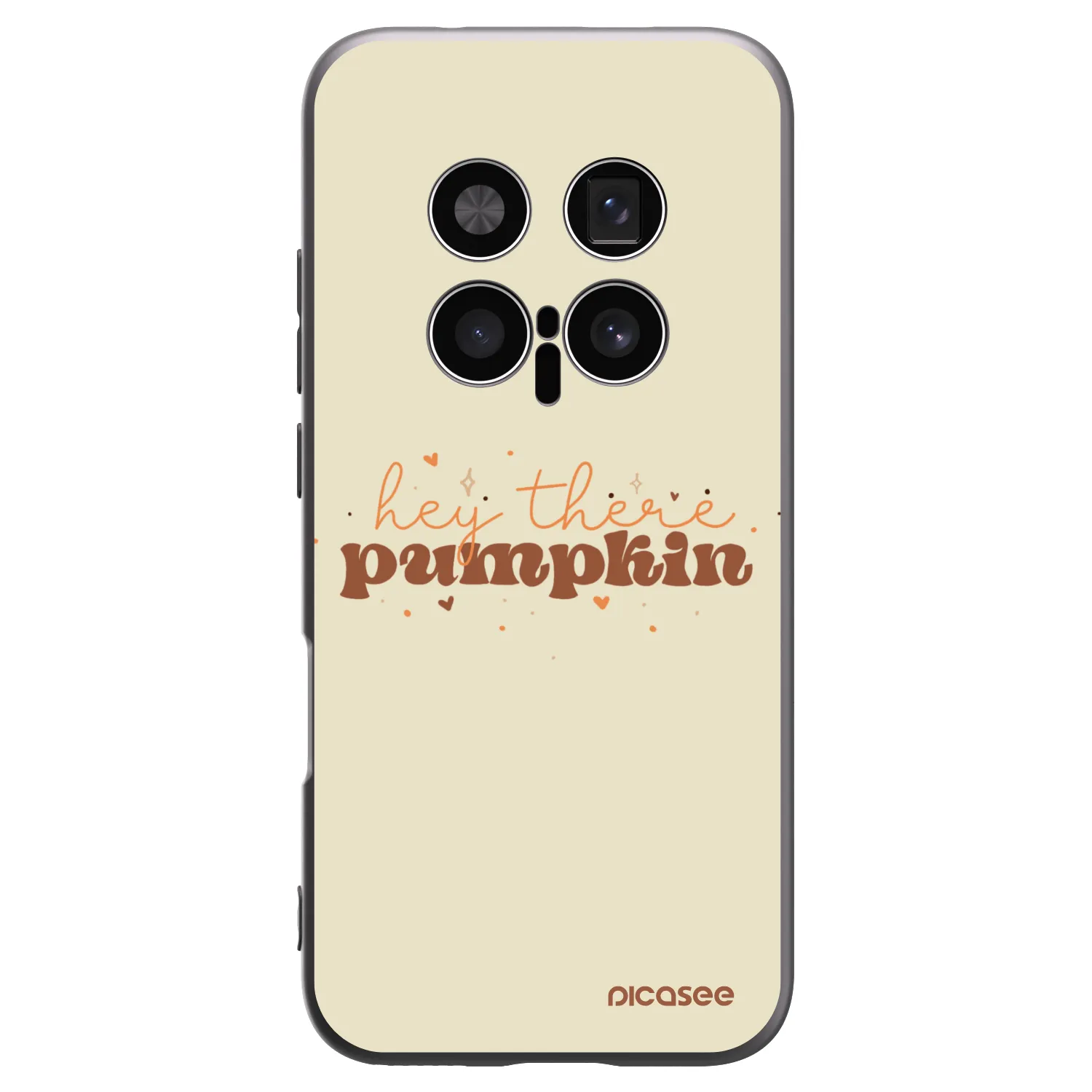 Picasee silikonový černý obal pro Honor Magic8 Pro 5G - Hey there pumpkin