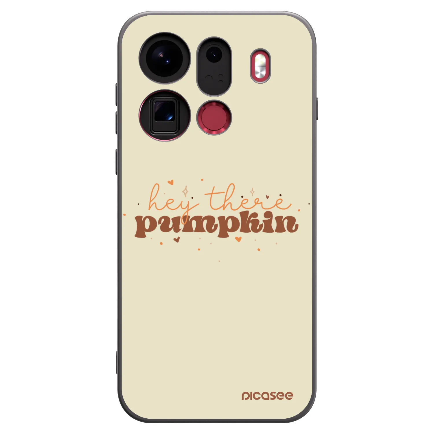 Picasee silikonový černý obal pro OPPO Find X9 Pro - Hey there pumpkin