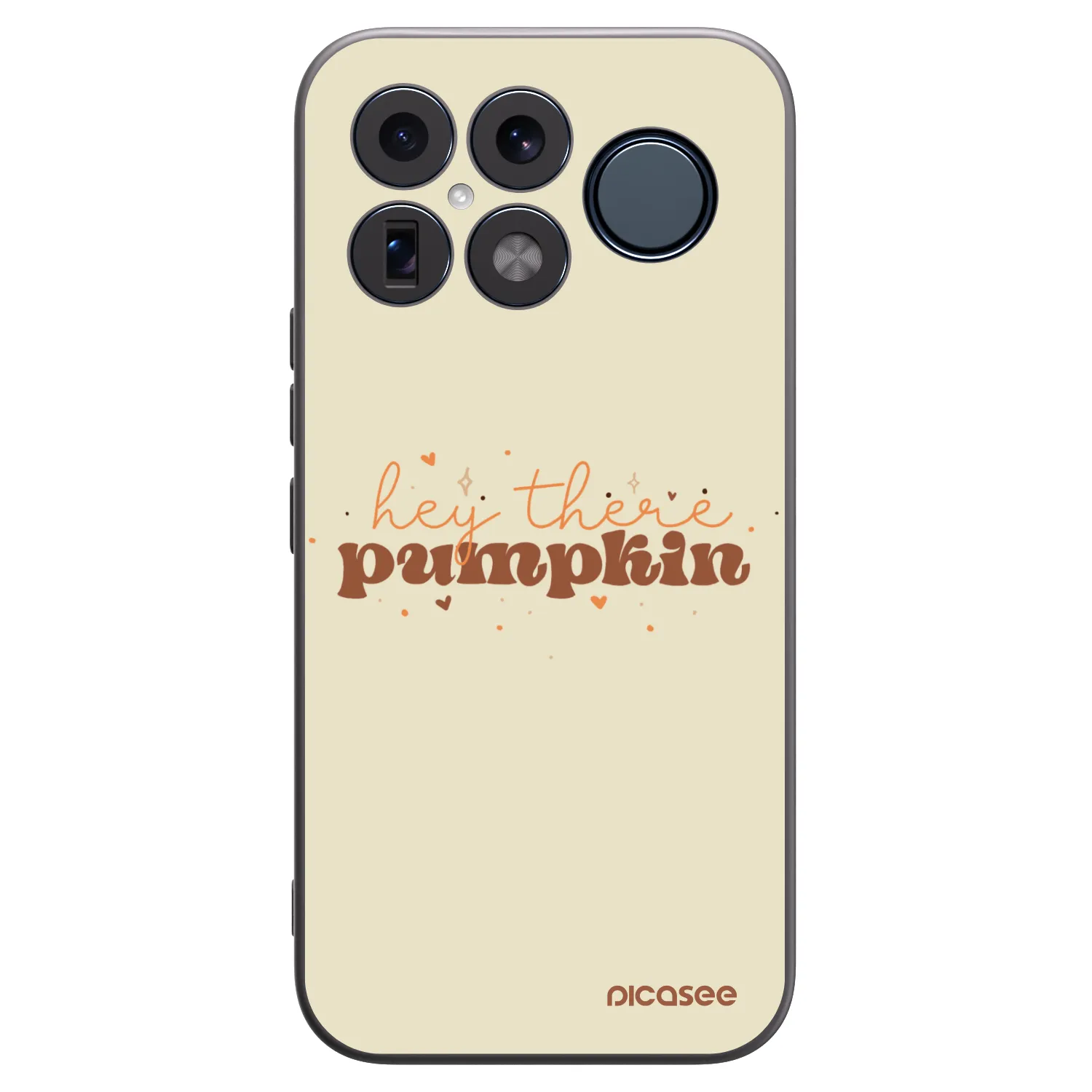 Picasee silikonový černý obal pro Xiaomi Poco F8 Ultra - Hey there pumpkin