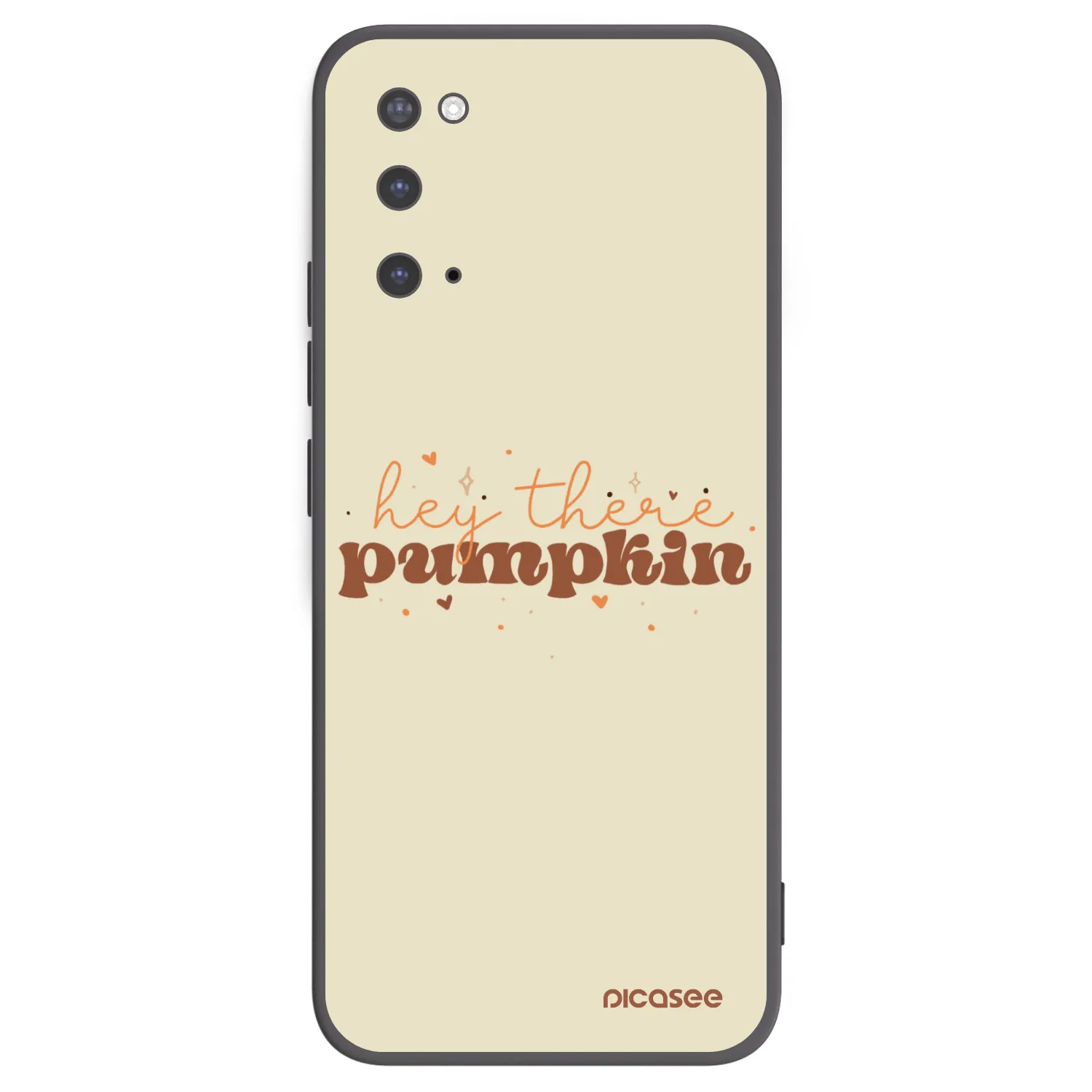 Picasee silikonový černý obal pro Samsung Galaxy S20 G980F - Hey there pumpkin
