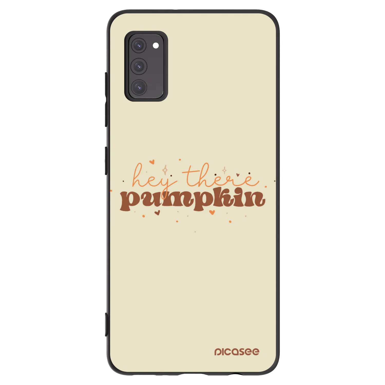 Picasee silikonový černý obal pro Samsung Galaxy A41 A415F - Hey there pumpkin