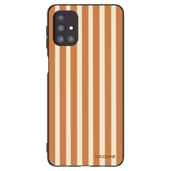 Obal pro Samsung Galaxy M31s - Orange lines