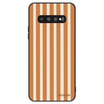 Obal pro Samsung Galaxy S10 G973 - Orange lines
