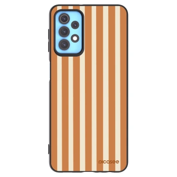 Obal pro Samsung Galaxy A32 4G SM-A325F - Orange lines
