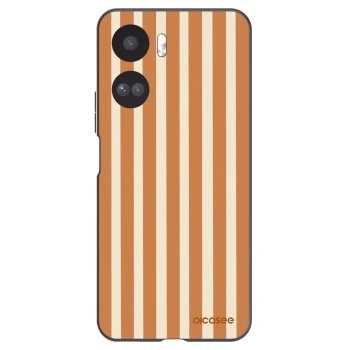 Picasee silikonový černý obal pro Honor 90 Lite 5G - Orange lines