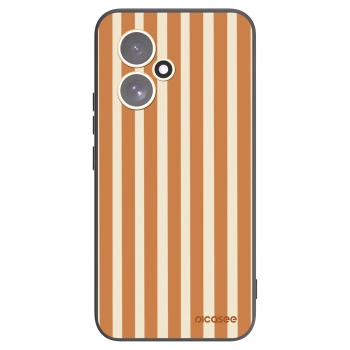 Picasee silikonový černý obal pro Honor 400 5G - Orange lines