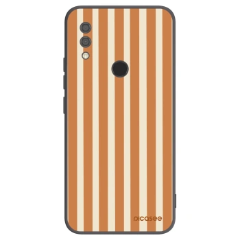 Picasee silikonový černý obal pro Xiaomi Redmi 7 - Orange lines
