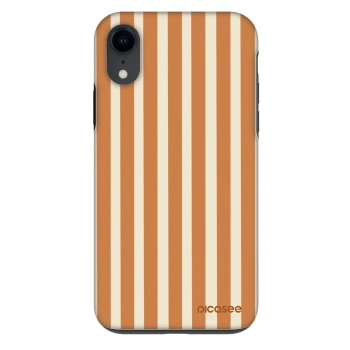 Obal pro Apple iPhone XR - Orange lines