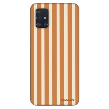 Obal pro Samsung Galaxy A51 A515F - Orange lines