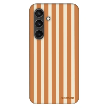 Obal pro Samsung Galaxy S24 S921B 5G - Orange lines