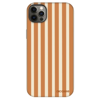 Obal pro Apple iPhone 12 Pro Max - Orange lines