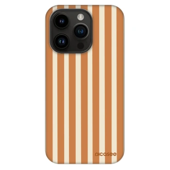Obal pro Apple iPhone 14 Pro - Orange lines